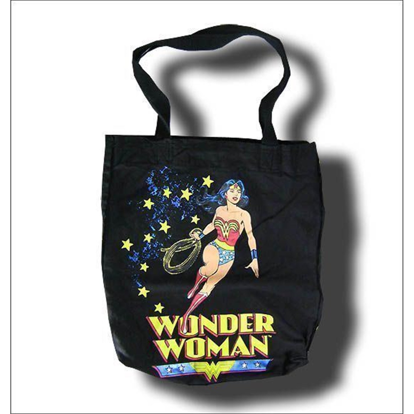 Wonder Woman Black Tote Bag
