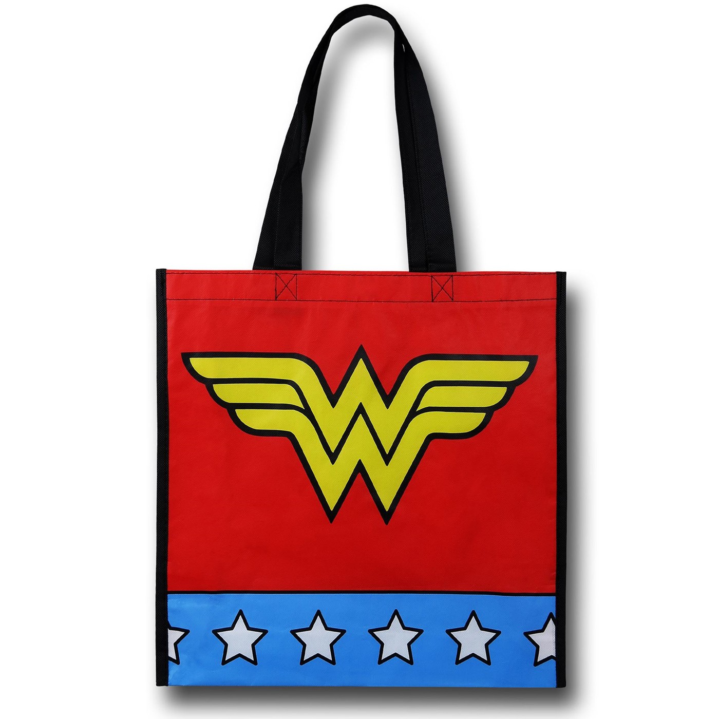 Wonder Woman Large Shopper Tote, Red