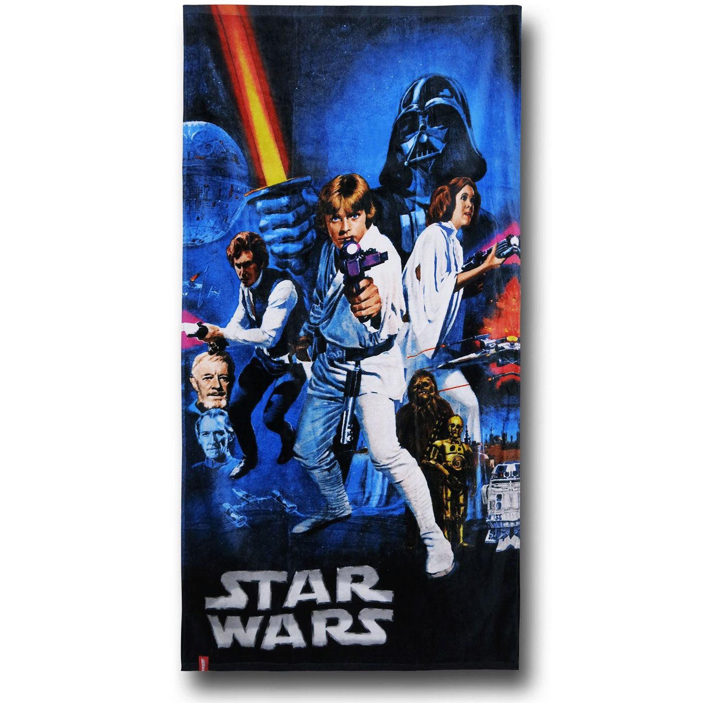 Star Wars New Hope Poster Towel, Black