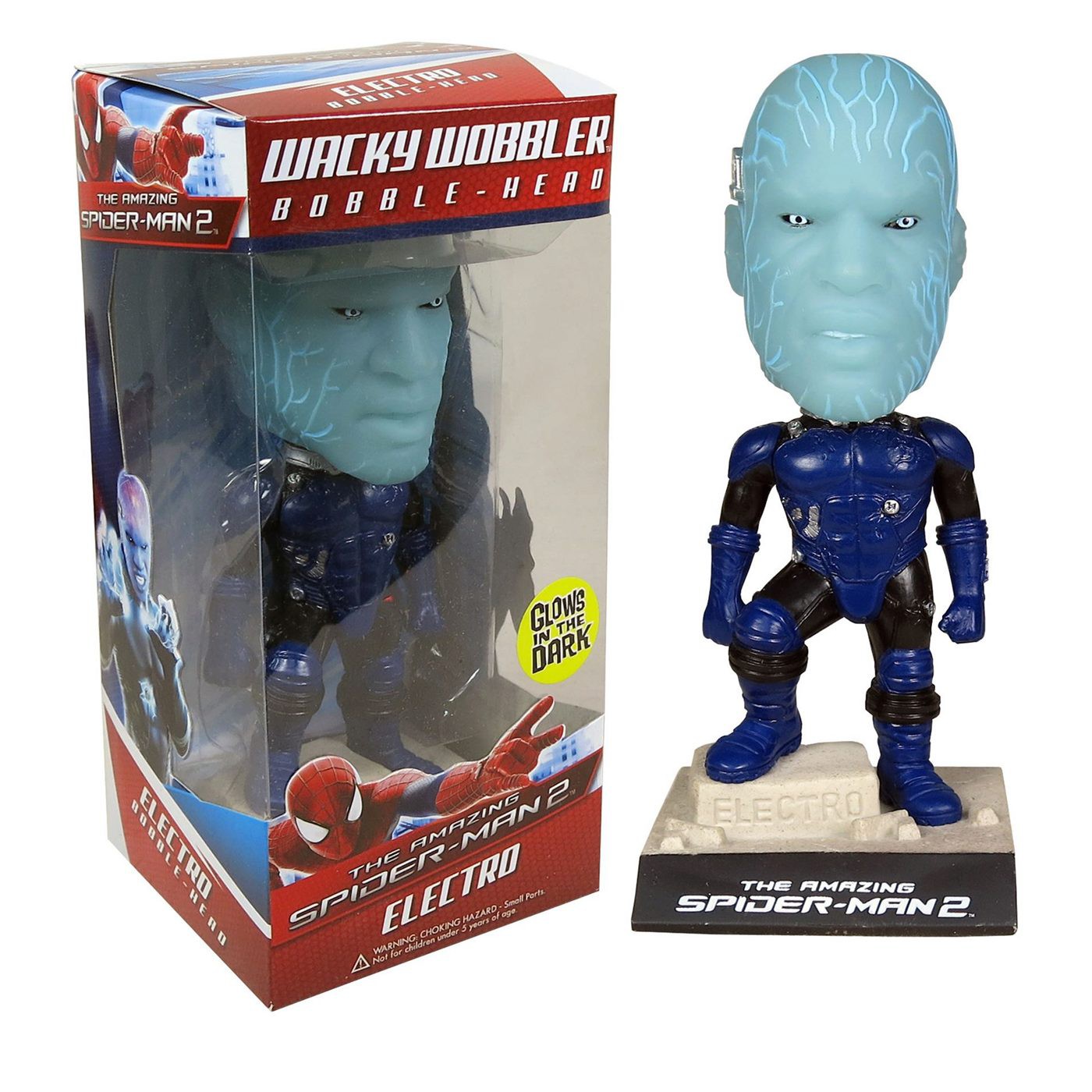 Amazing Spider-Man 2 Electro Wacky Wobbler, Blue