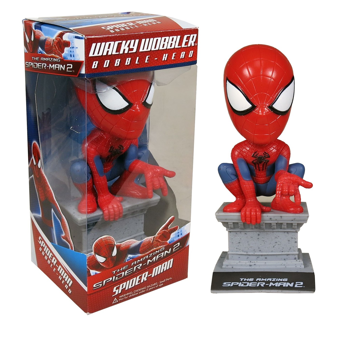 Amazing Spiderman 2 Spiderman Wacky Wobbler, Red