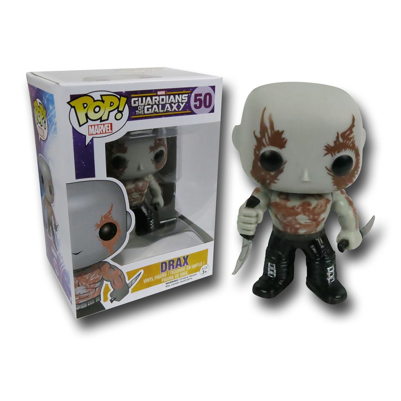 Drax the Destroyer Pop Vinyl Bobble Head, Grey