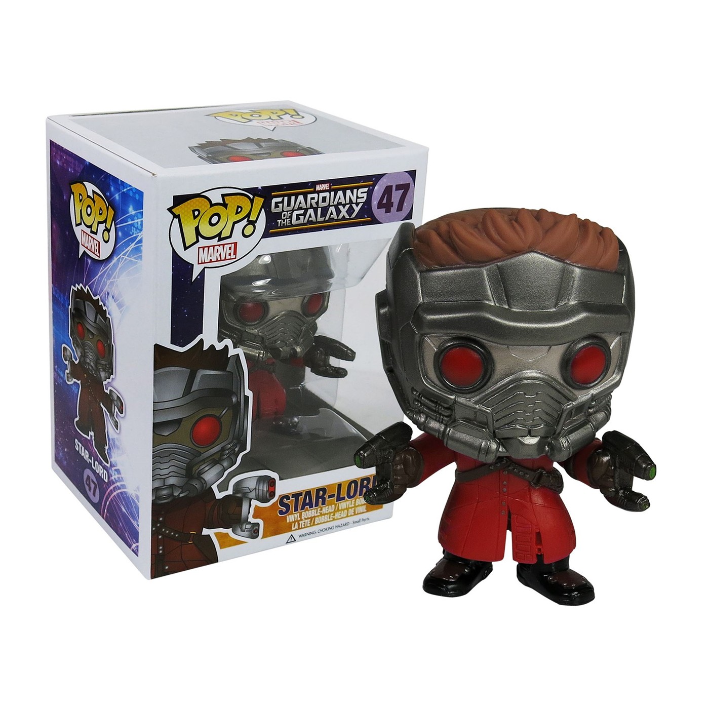 Star Lord Pop Vinyl Bobble Head, Red
