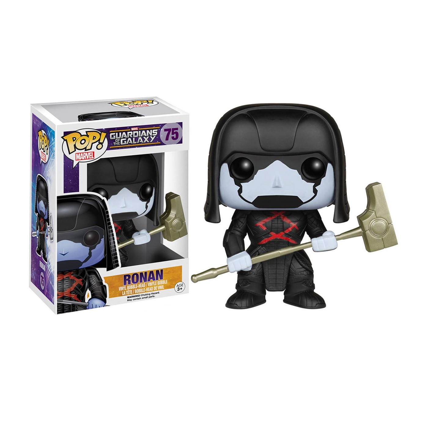 GOTG Ronan The Accuser Pop Vinyl Bobble Head, Black