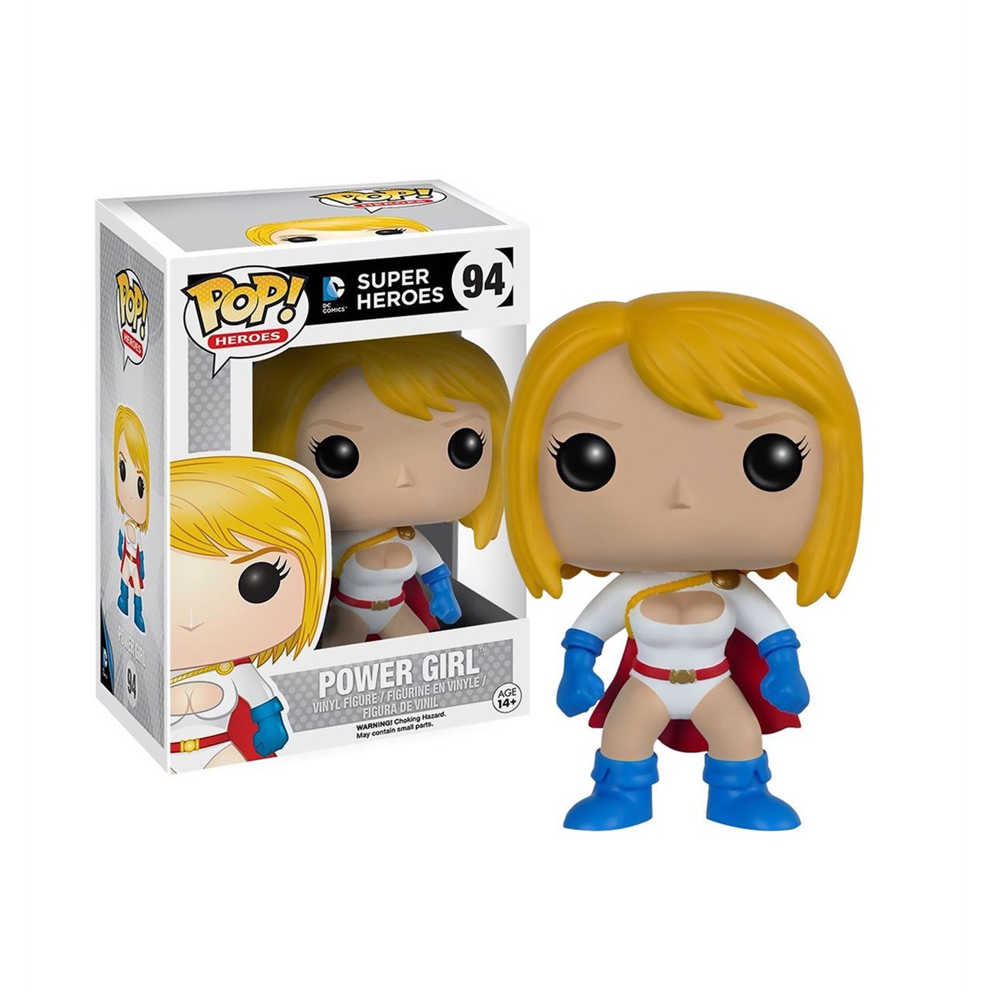 Power Girl Funko Pop Vinyl Figure, White
