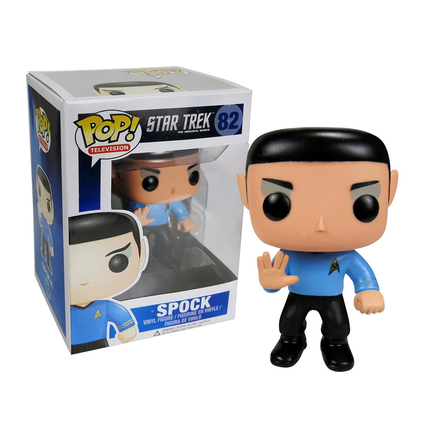 Star Trek Spock Pop Vinyl Figure, Blue