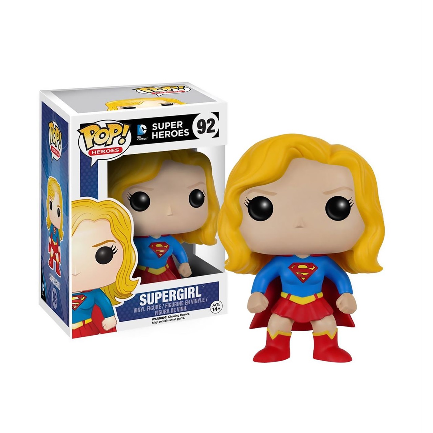 Supergirl Funko Pop Vinyl Figure, Blue