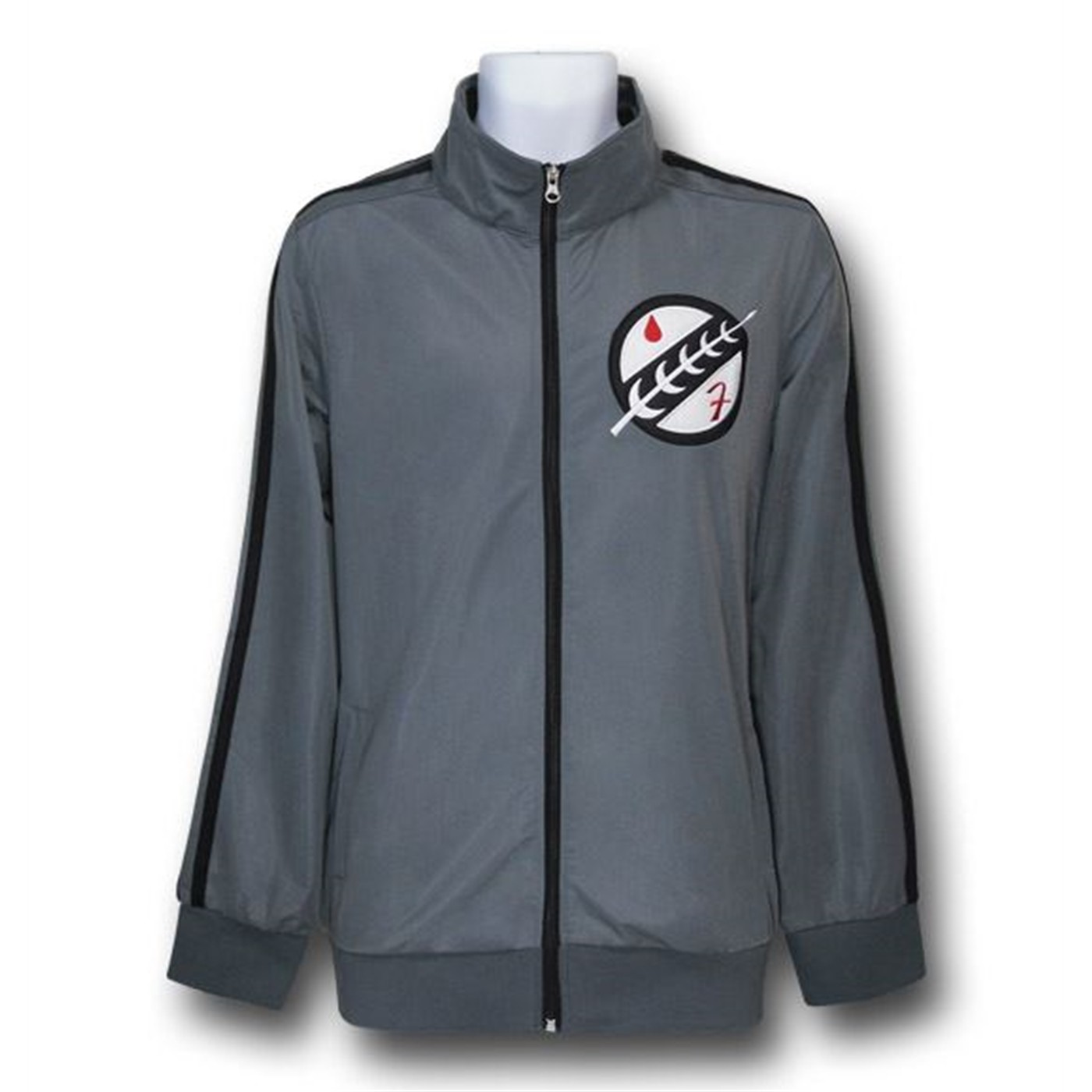 Star Wars Mandalorian Track Jacket, Grey