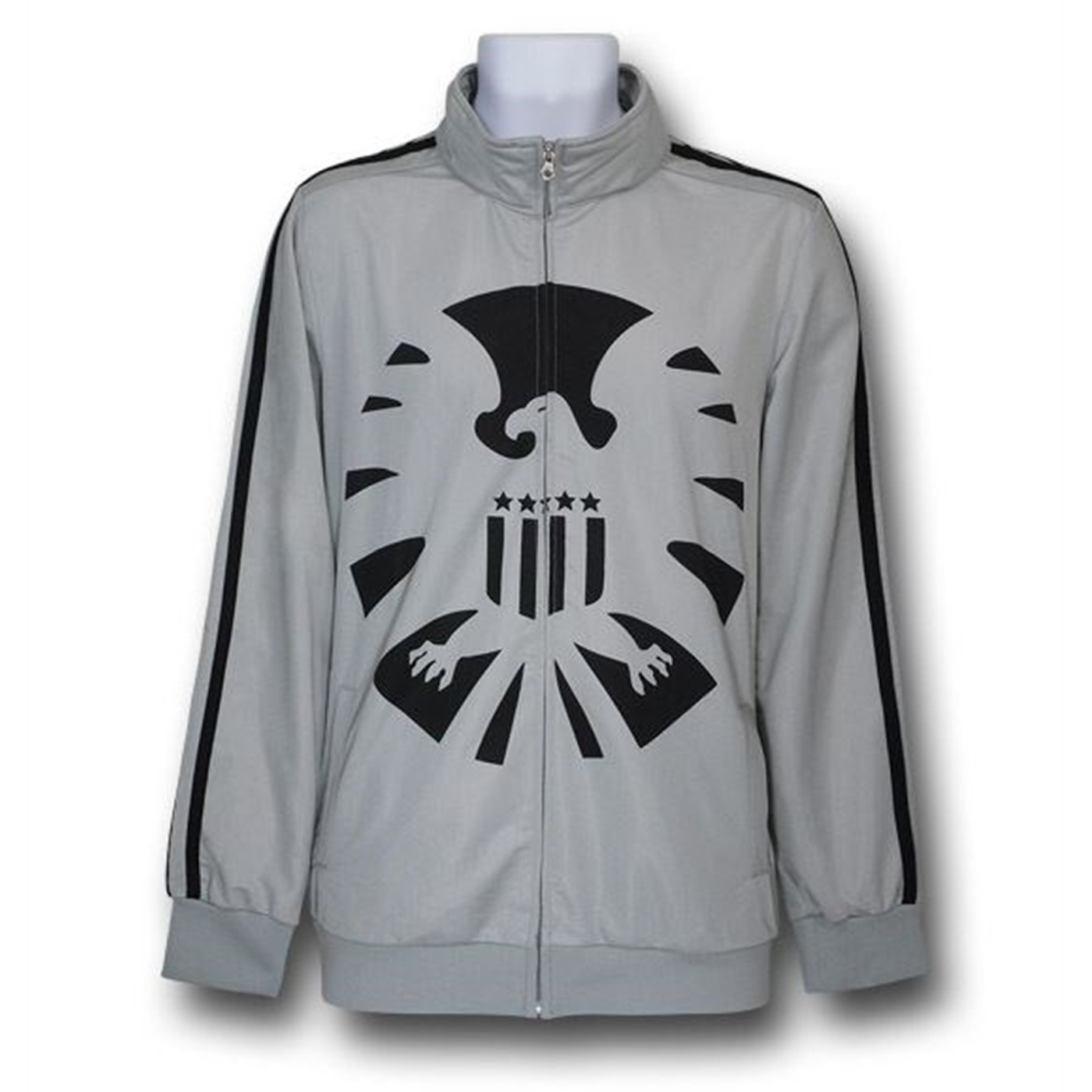 S.H.I.E.L.D. Symbol Track Jacket, Grey