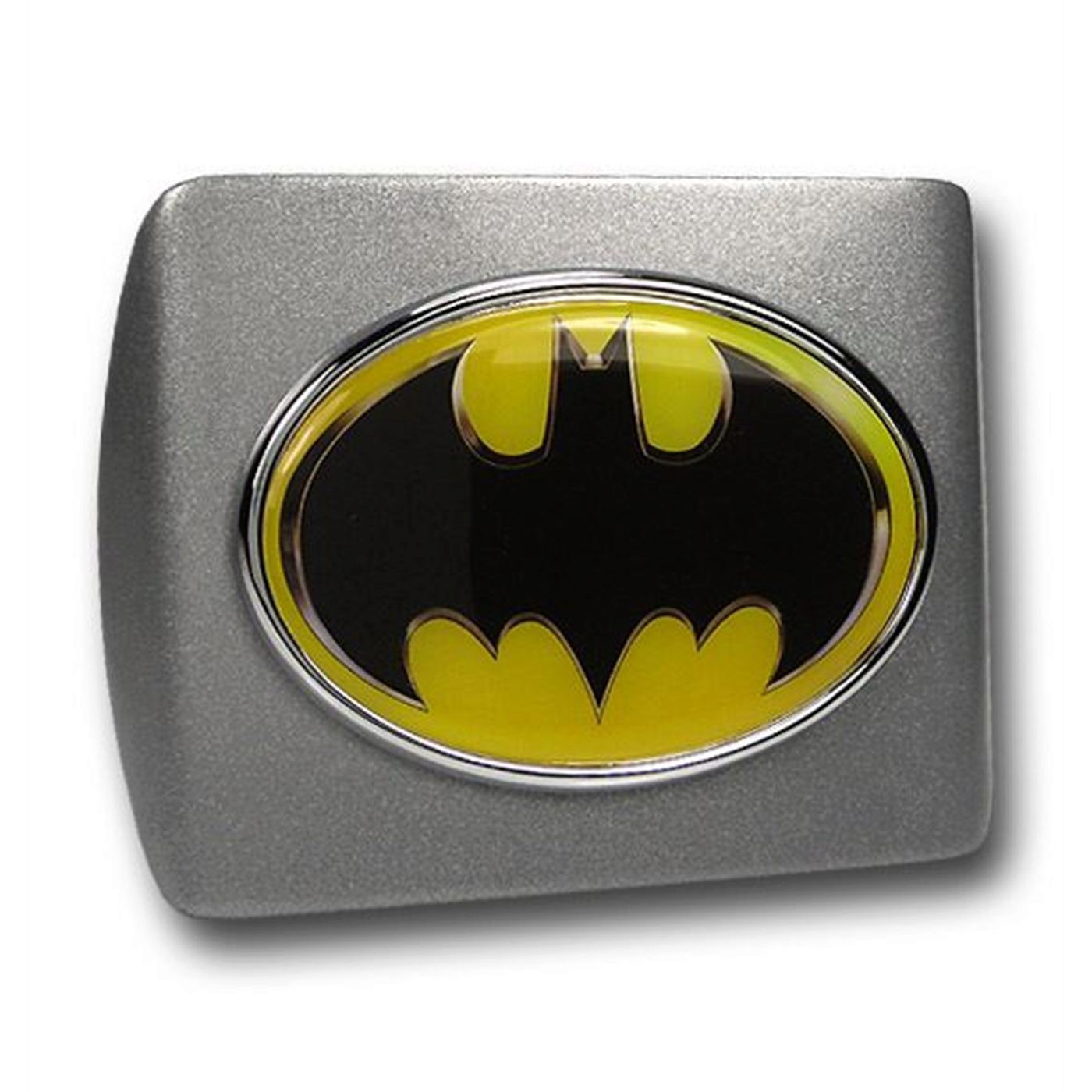 Batman Oval Symbol Powder Coated Trailer Hitch Plug