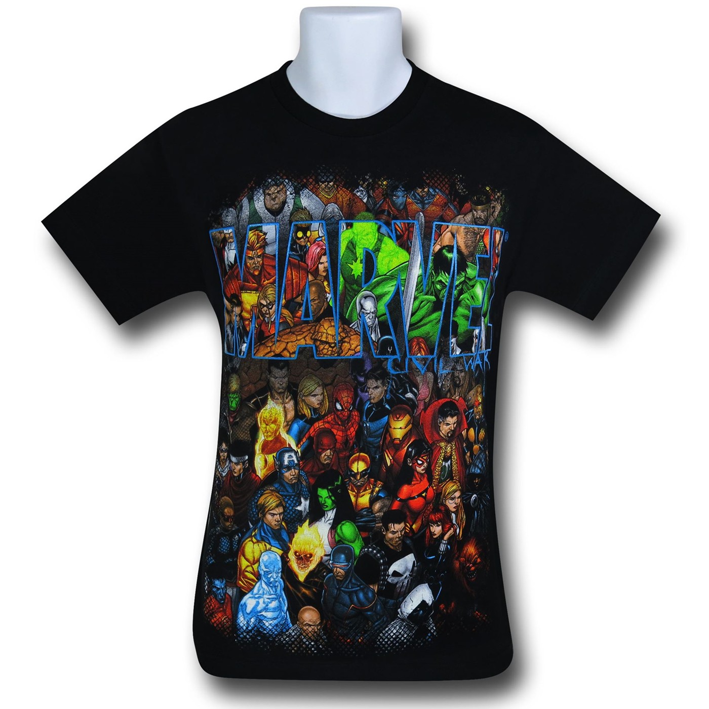 MARVEL Heroes Steve McNiven T-Shirt, Black