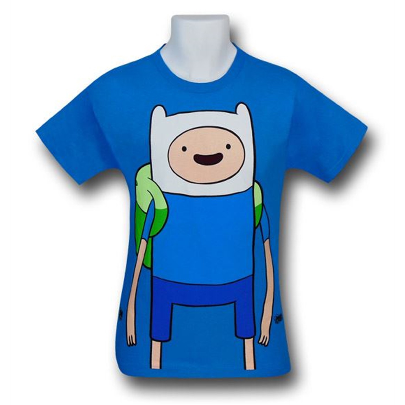 Adventure Time Big Finn Youth T-Shirt, Blue
