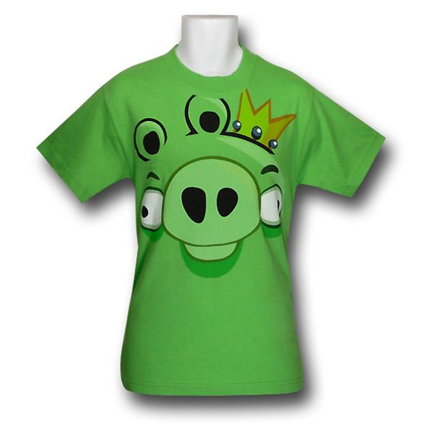 Angry Birds Pig Face T-Shirt, Green