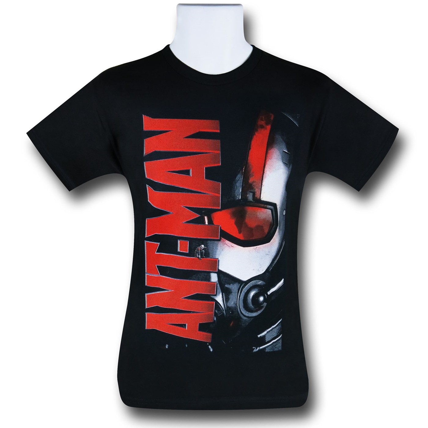 Ant-Man Logo & Mask T-Shirt, Black