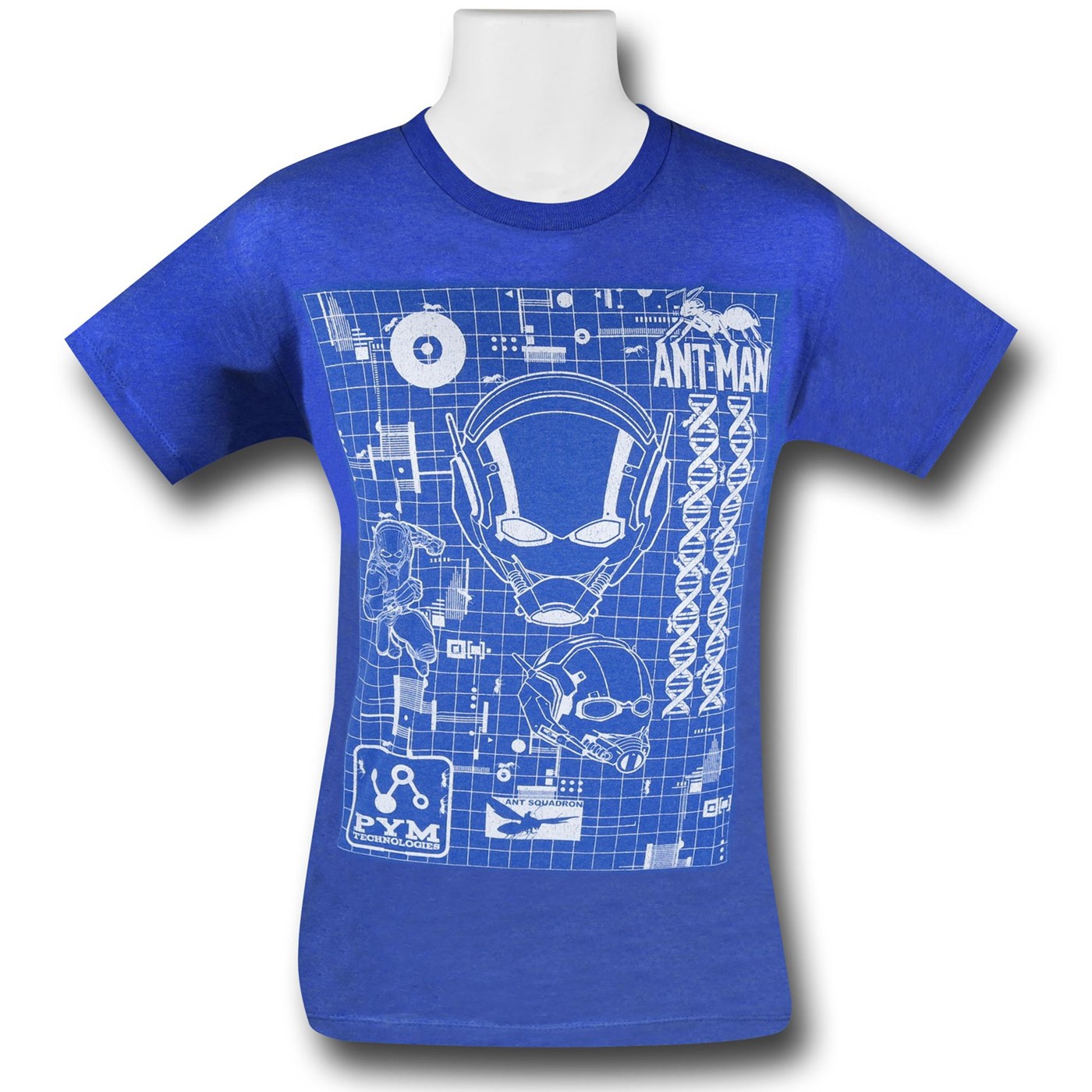 Ant-Man Schematic T-Shirt, Blue