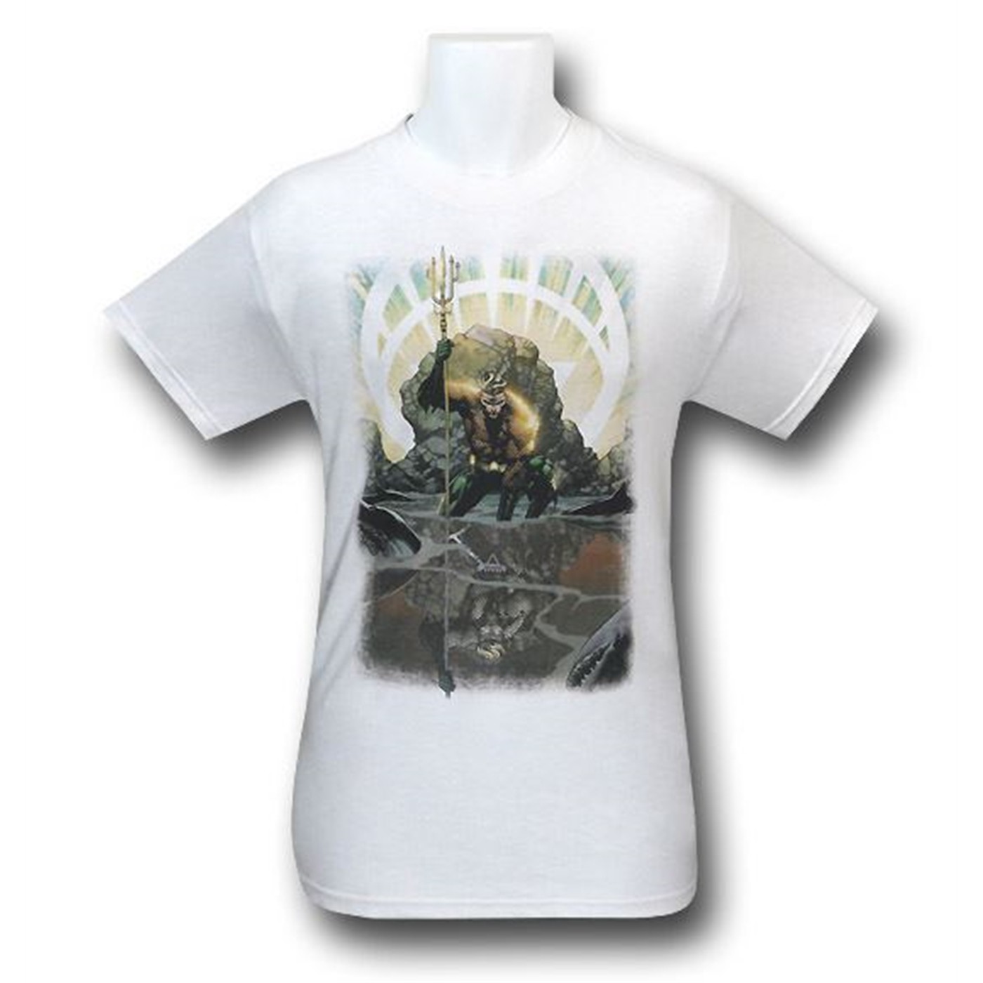 Aquaman Brightest Day #2 Cover T-Shirt, White