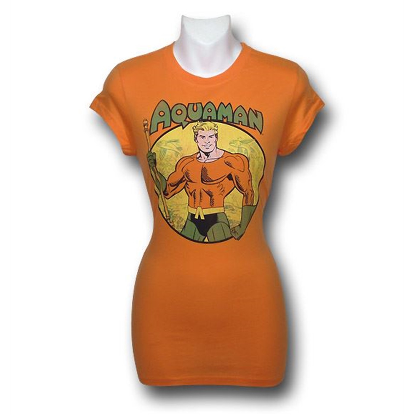 Aquaman Trident Orange Women's T-Shirt, Orange