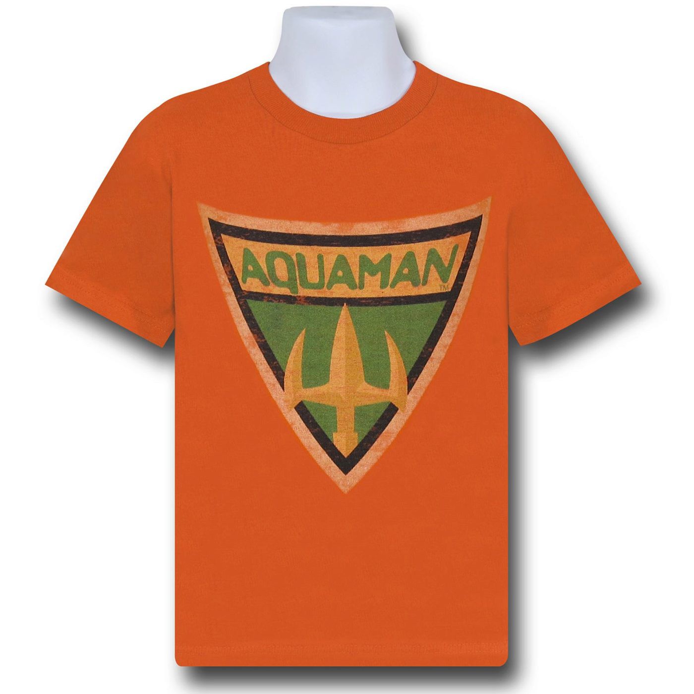 Aquaman Kids Brave & Bold T-Shirt, Orange