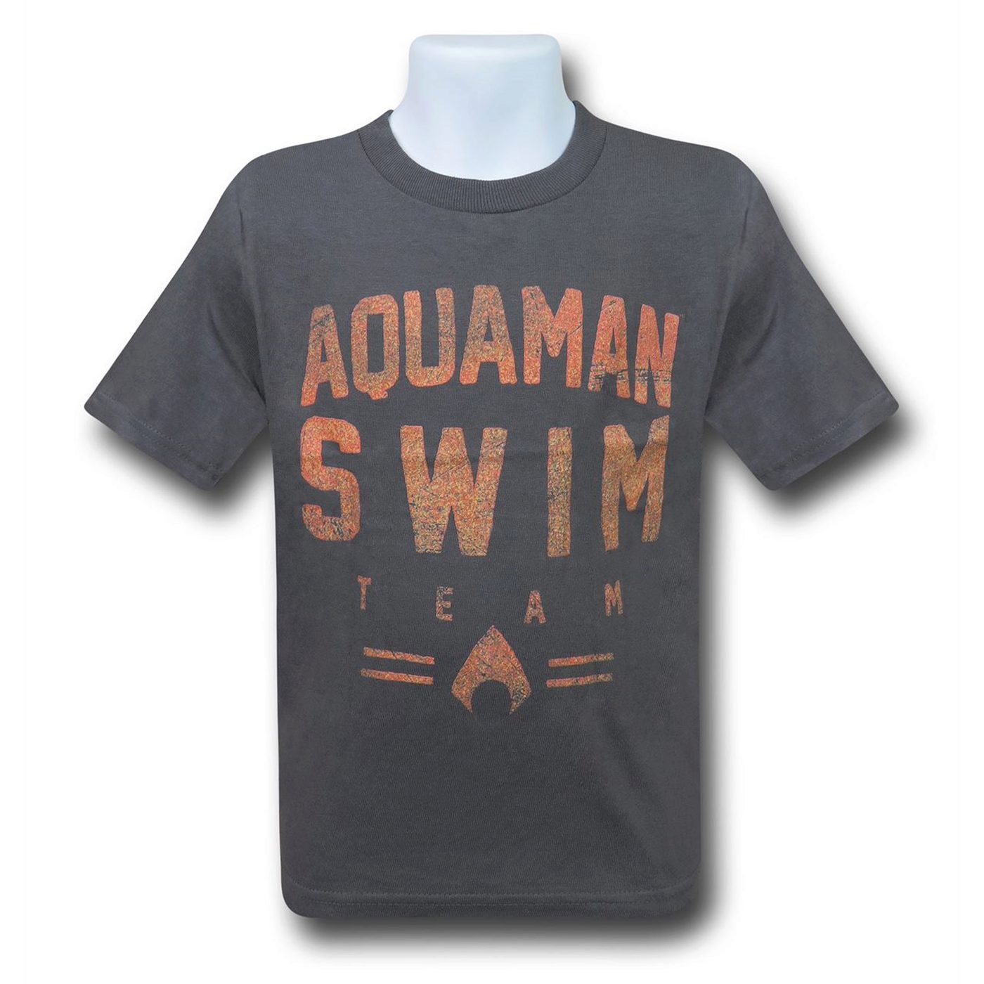 Aquaman Swim Team Kids T-Shirt, Black