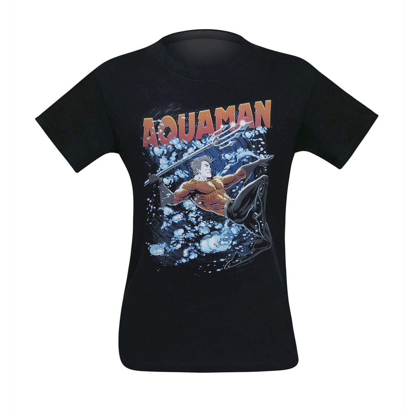 Aquaman King of the Deep Men's T-Shirt, Black