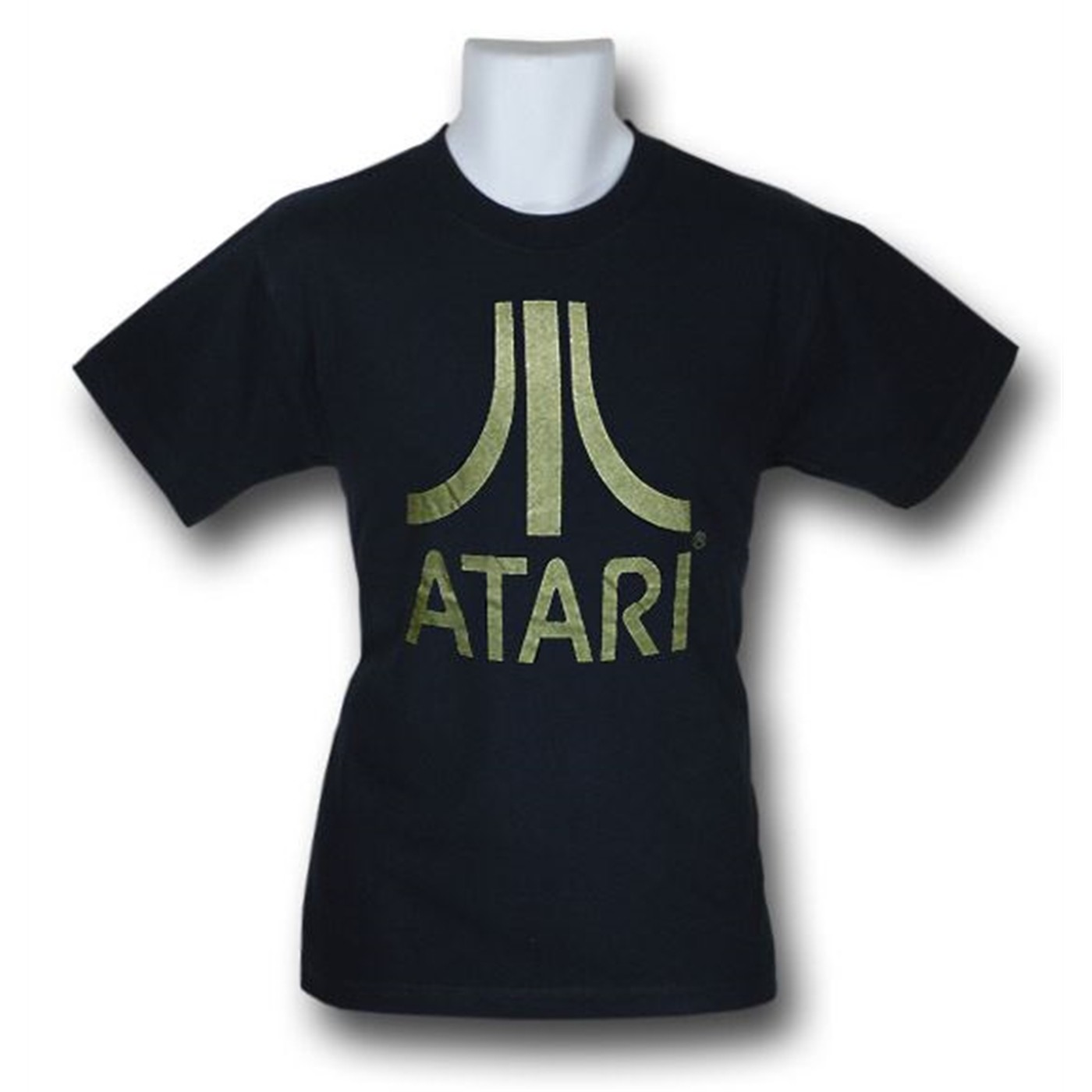 Atari Metallic Symbol Navy T-Shirt, Blue
