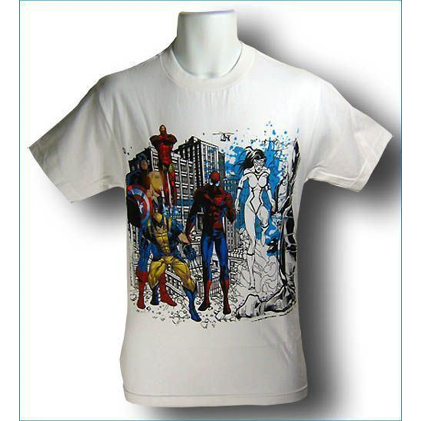 Avengers Peace Corps T-Shirt, White