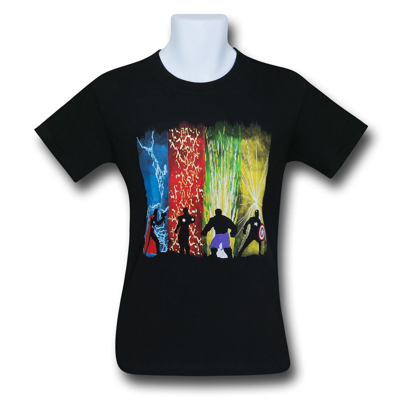 Avengers Justice Prevails Men's T-Shirt, Black
