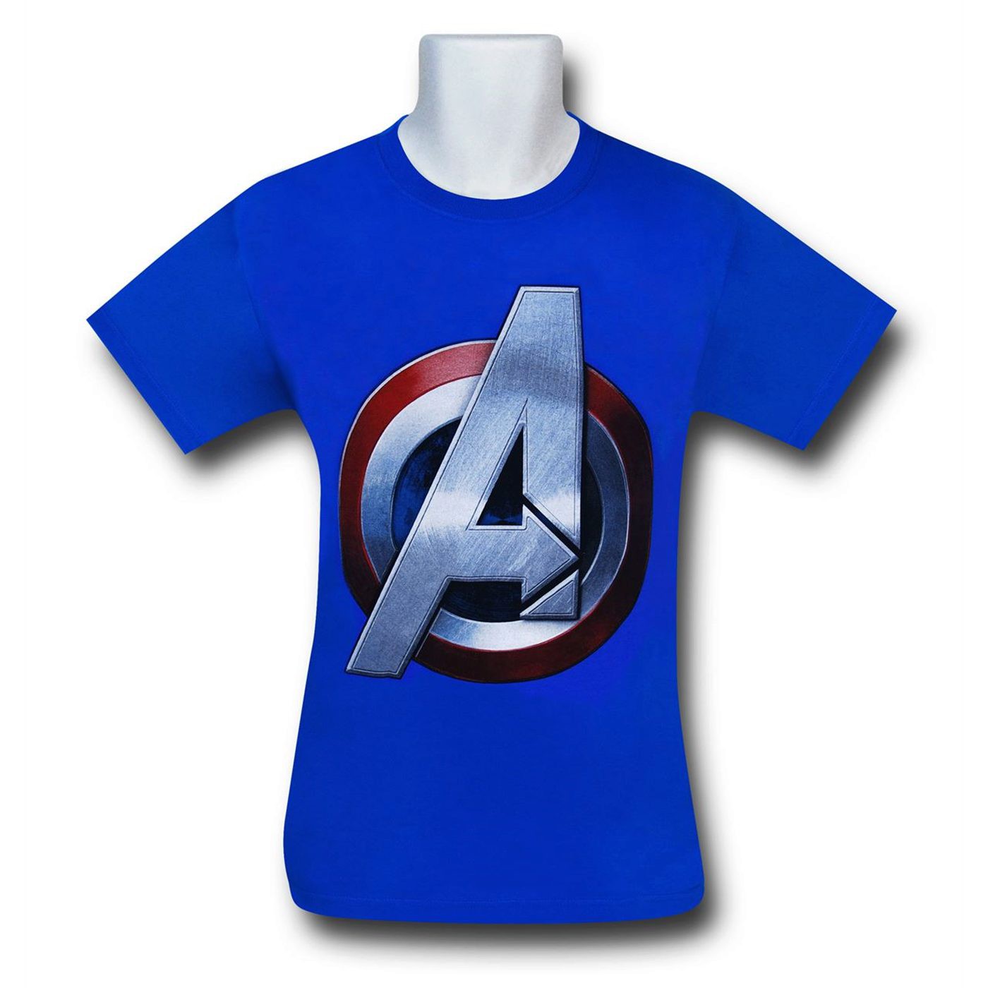 Avengers Cap A Symbol T-Shirt, Blue