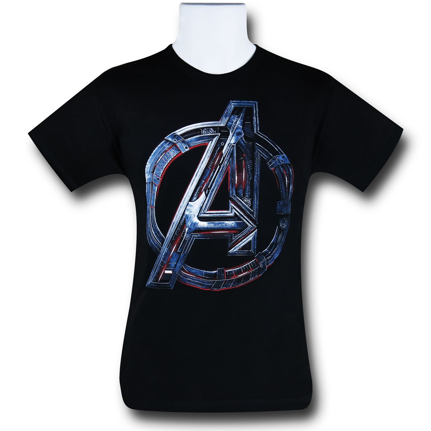 Avengers Age of Ultron Symbol T-Shirt, Black