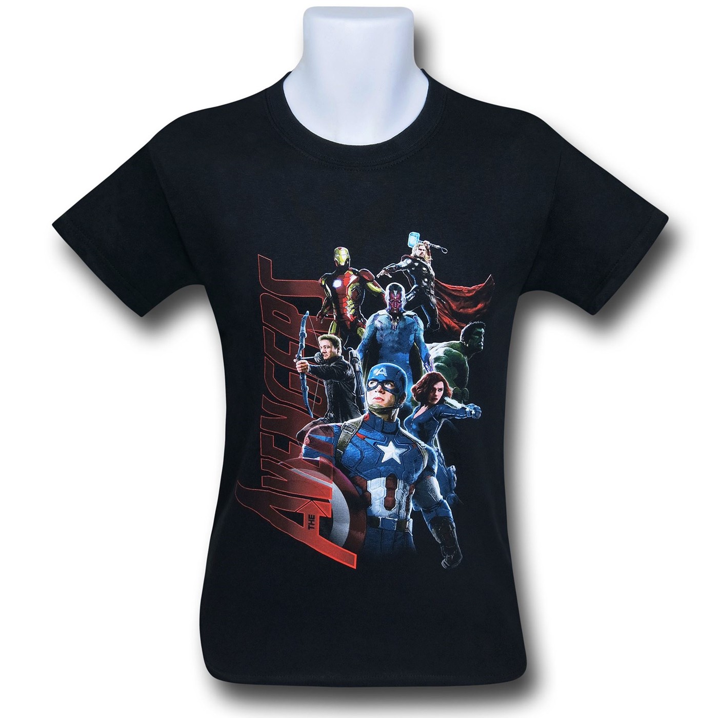 Avengers Age of Ultron Gang T-Shirt, Black