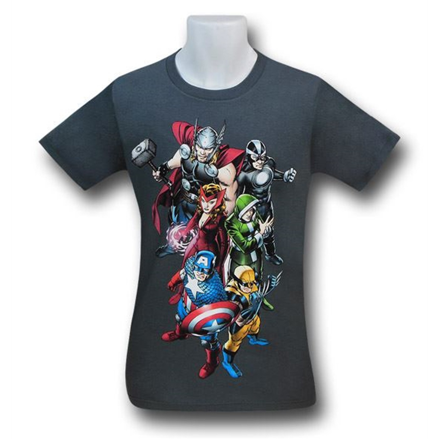 Avengers Uncanny Avengers #1 30 Single T-Shirt, Grey