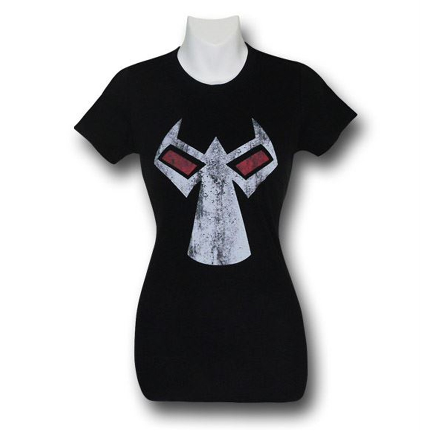 Bane Distressed Mask Women's T-Shirt, Black