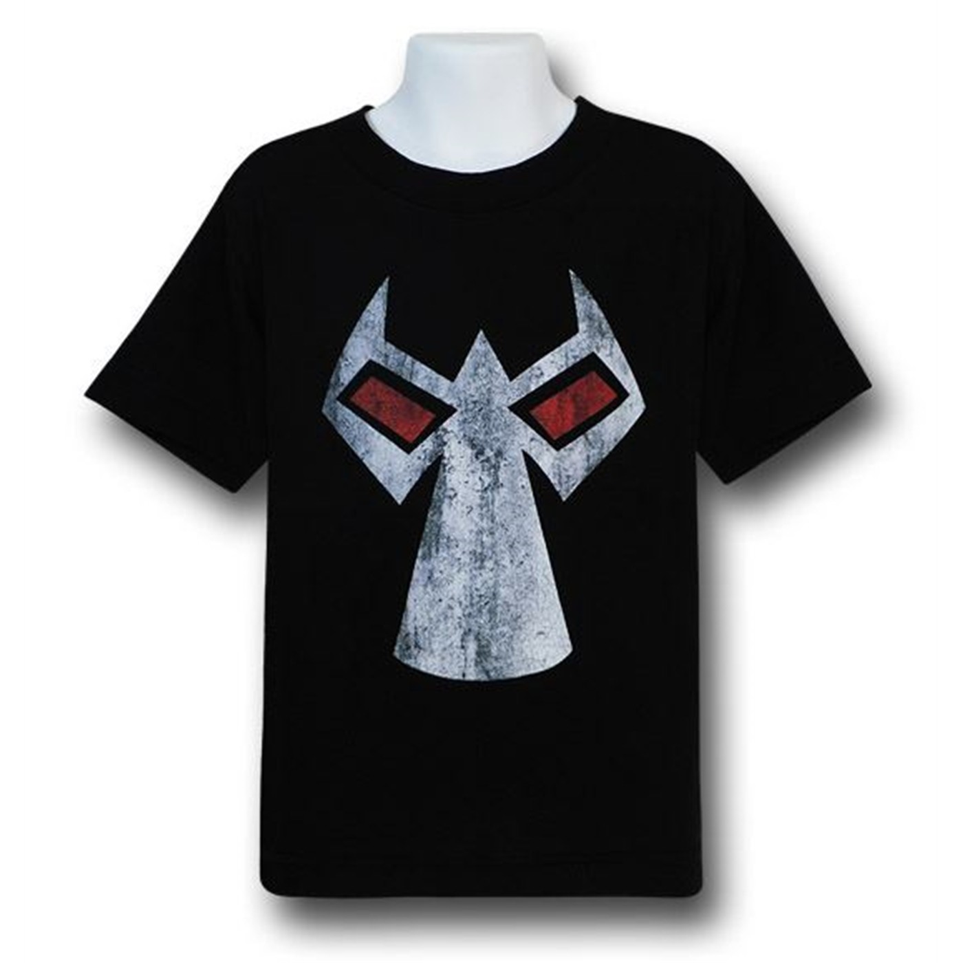 Bane Distressed Mask Kids T-Shirt, Black