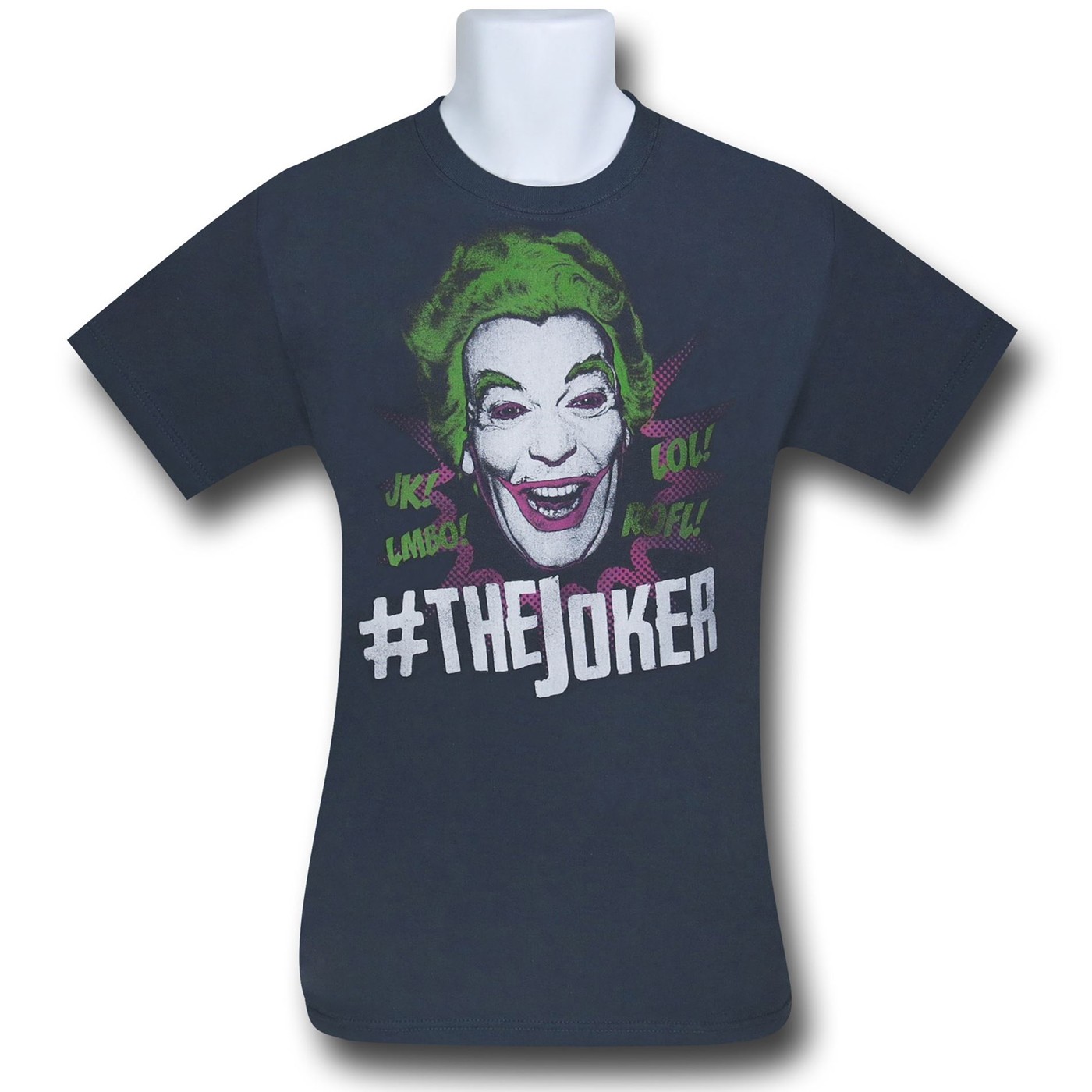 Batman 66 #The Joker T-Shirt, Grey