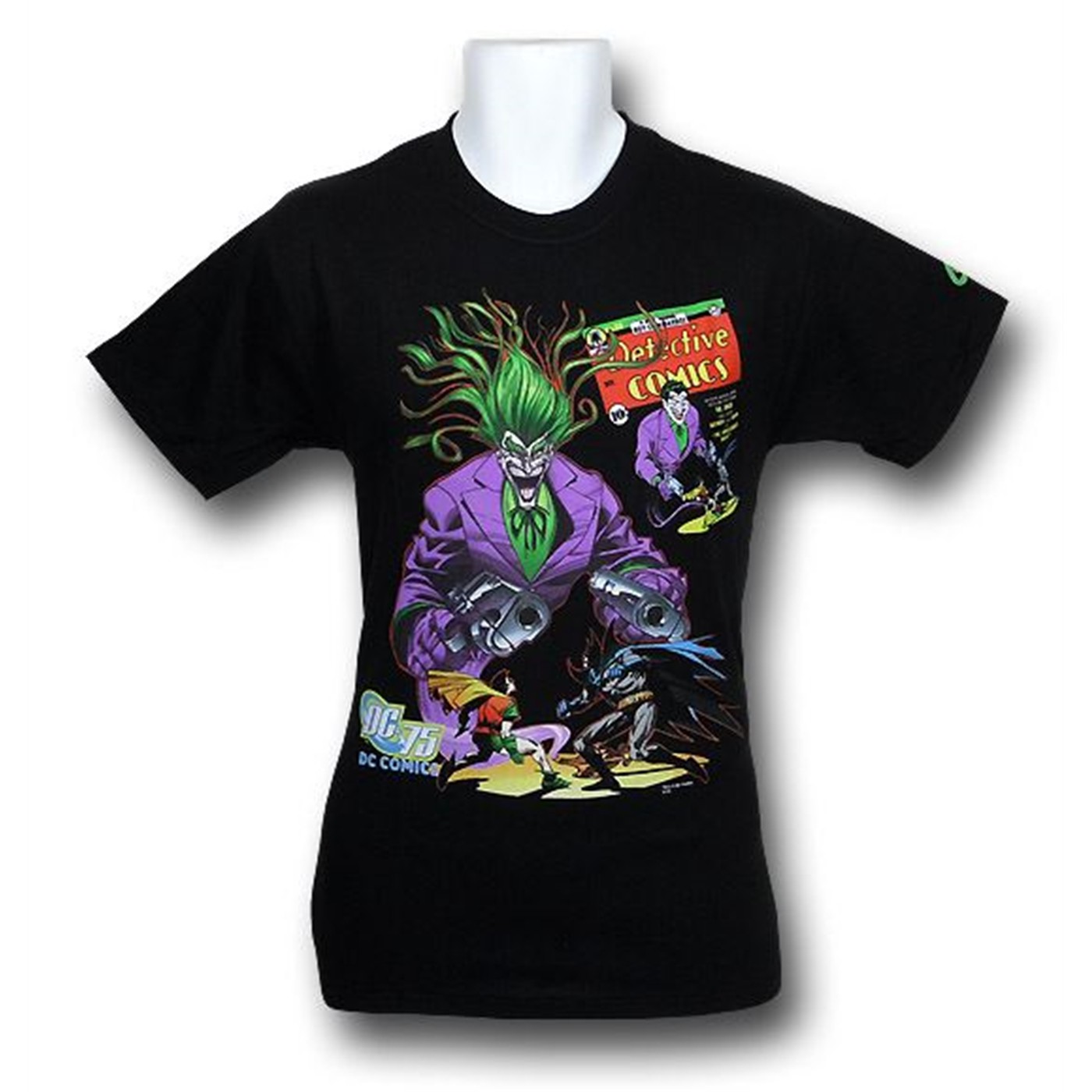 Batman DC 75th Anniversary Detective #69 T-Shirt, Black