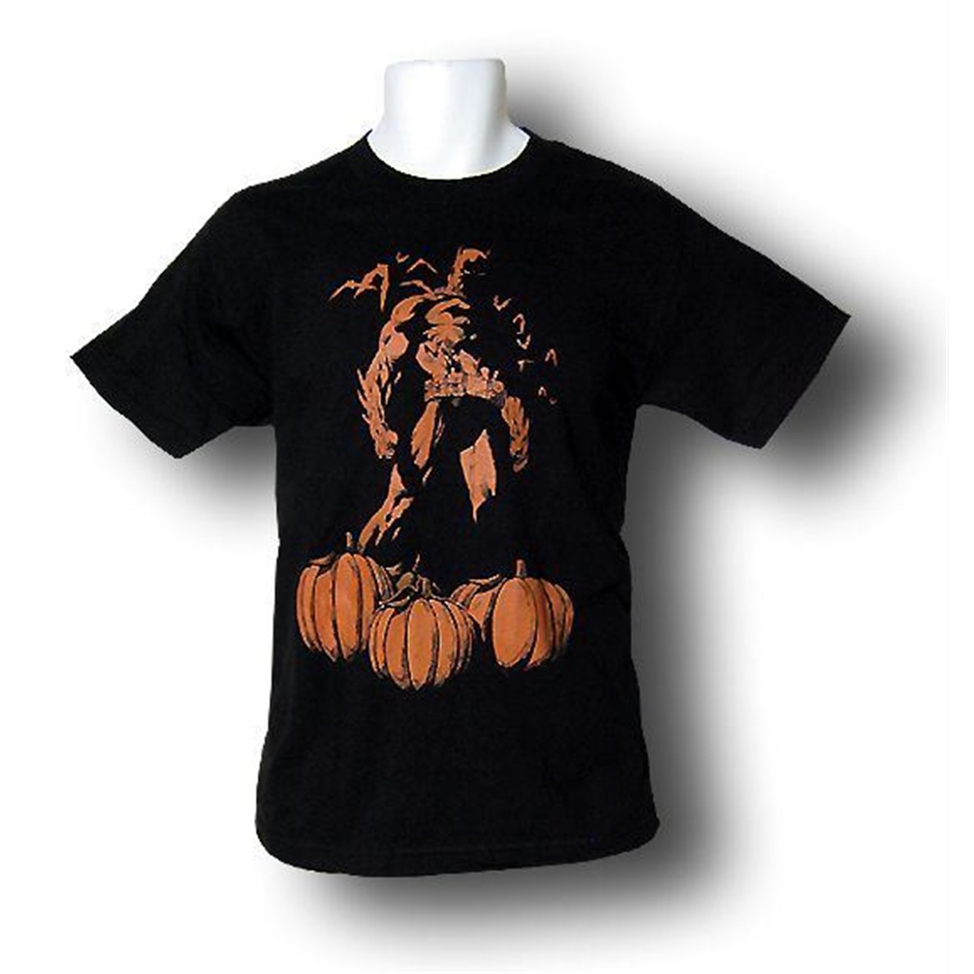Batman Among Pumpkins T-Shirt, Black