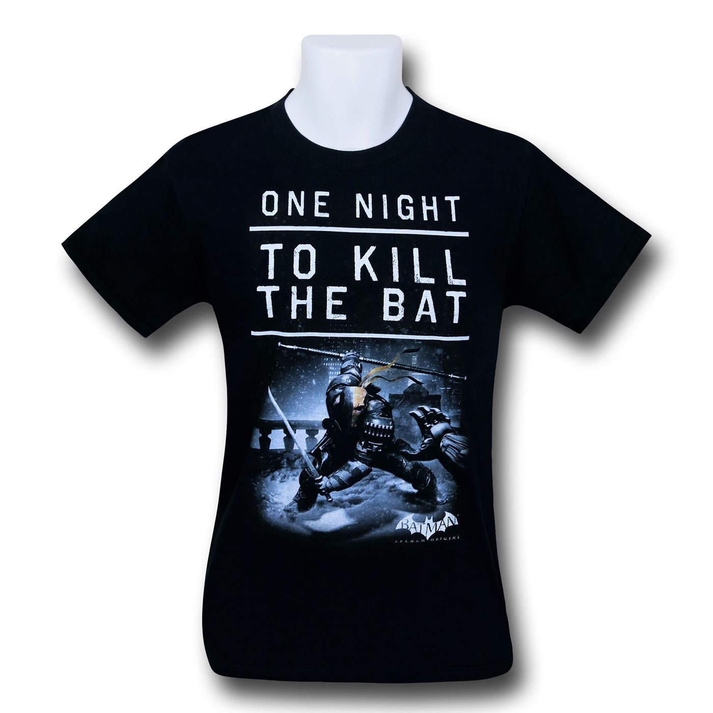 Batman Arkham Origins One Night T-Shirt, Black