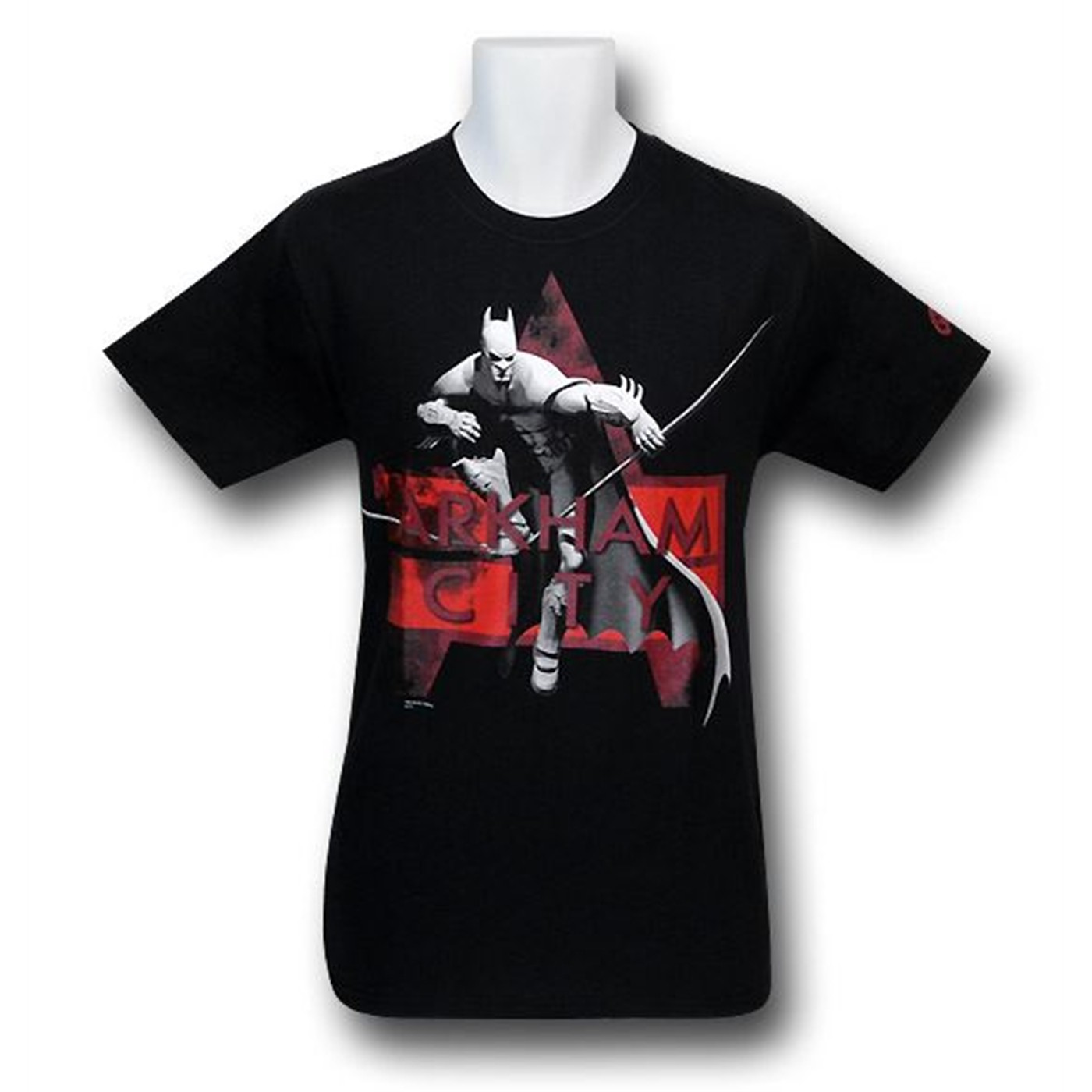 Batman Arkham City Death Wire T-Shirt, Black