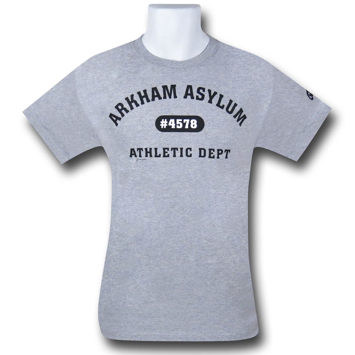 Batman Arkham Asylum Athletic Dept. T-shirt, Grey