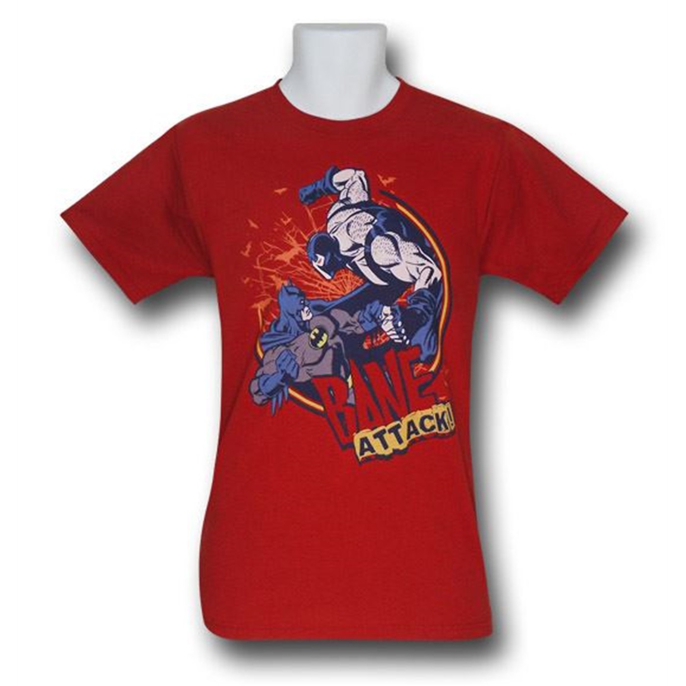 Batman Bane Attack T-Shirt, Red