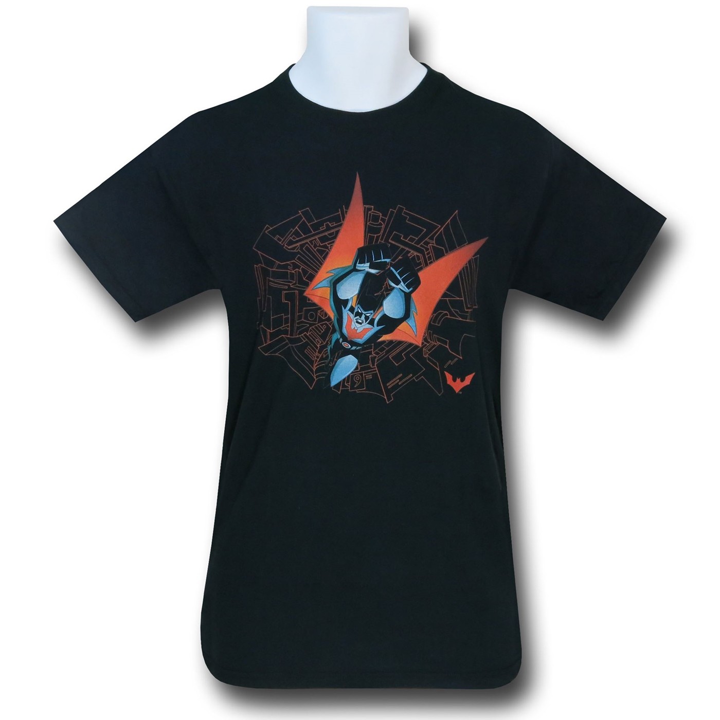 Batman Beyond Flight Black T-Shirt, Black