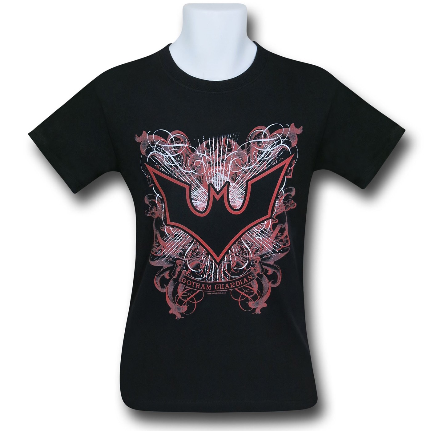 Batman Beyond Ornate Symbol T-Shirt, Black