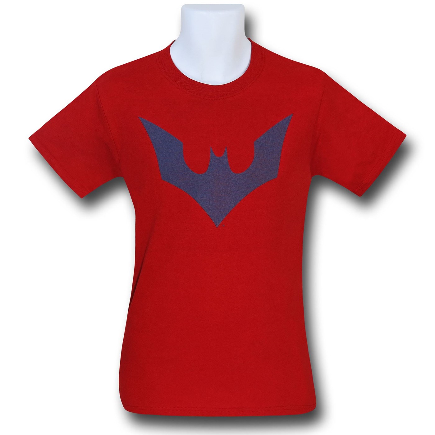 Batman Beyond Symbol on Red T-Shirt, Red