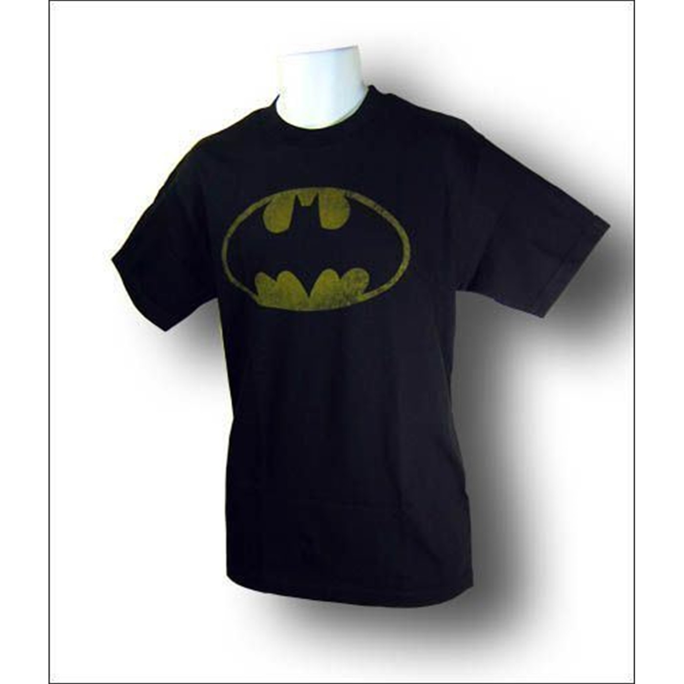 Batman Black Distressed T-Shirt