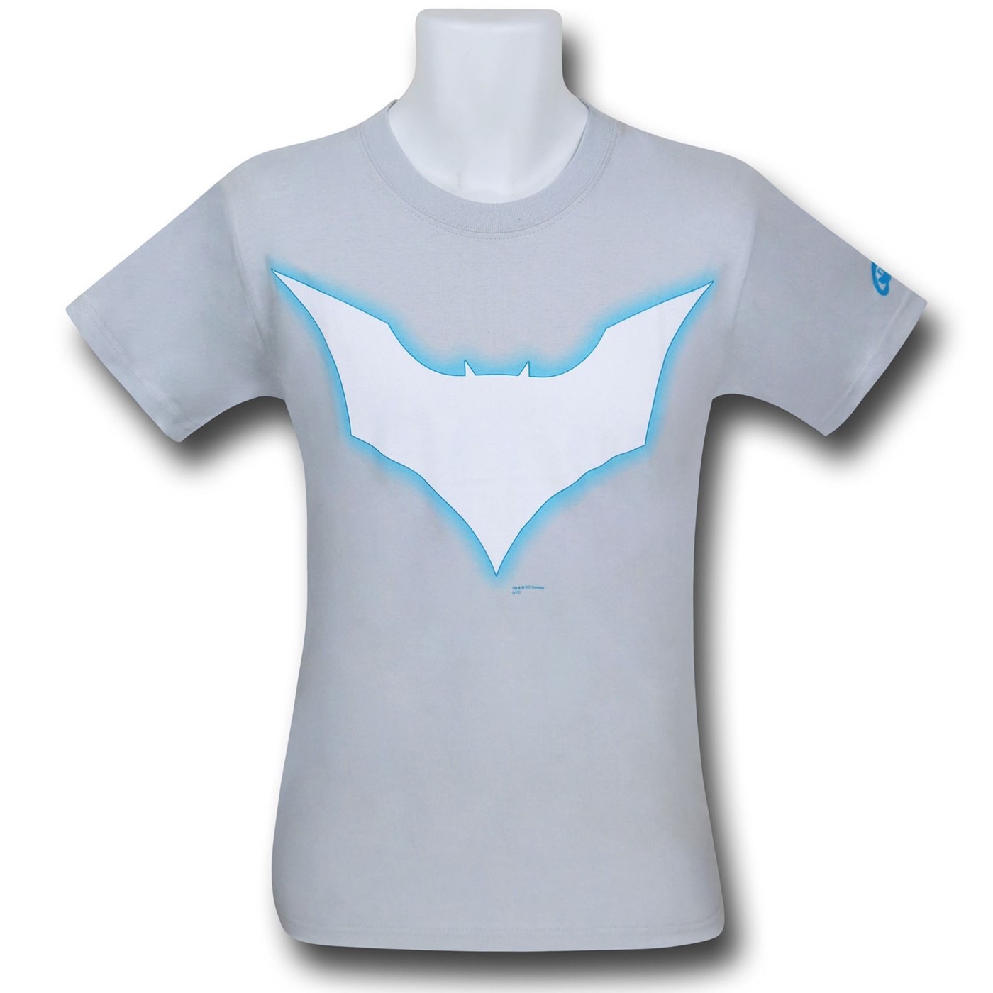 Batwing Symbol Grey T-Shirt, Grey