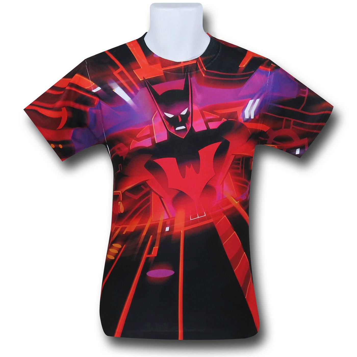 Batman Beyond Sublimated T-Shirt, Red