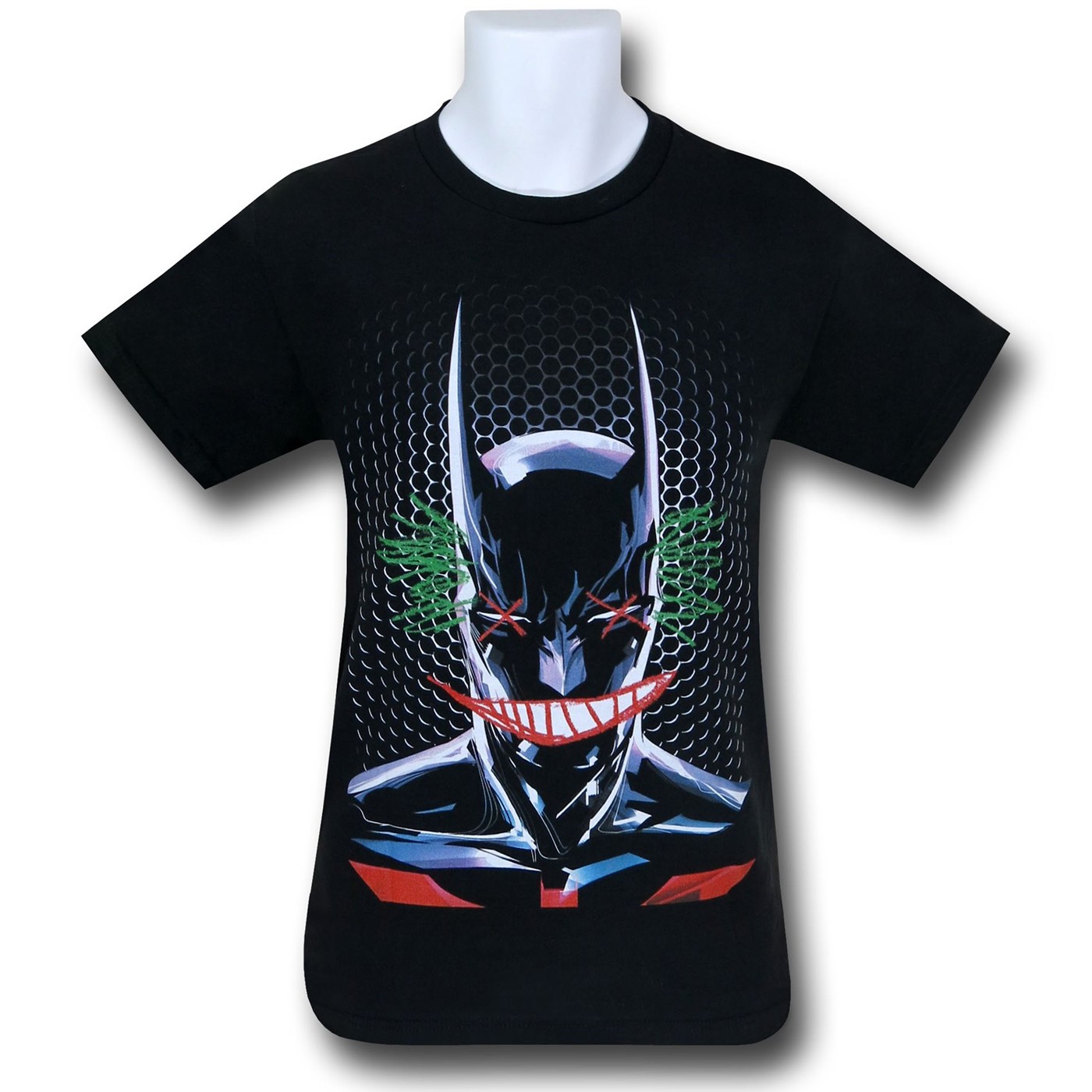 Batman Beyond Joker Sketch T-Shirt, Black