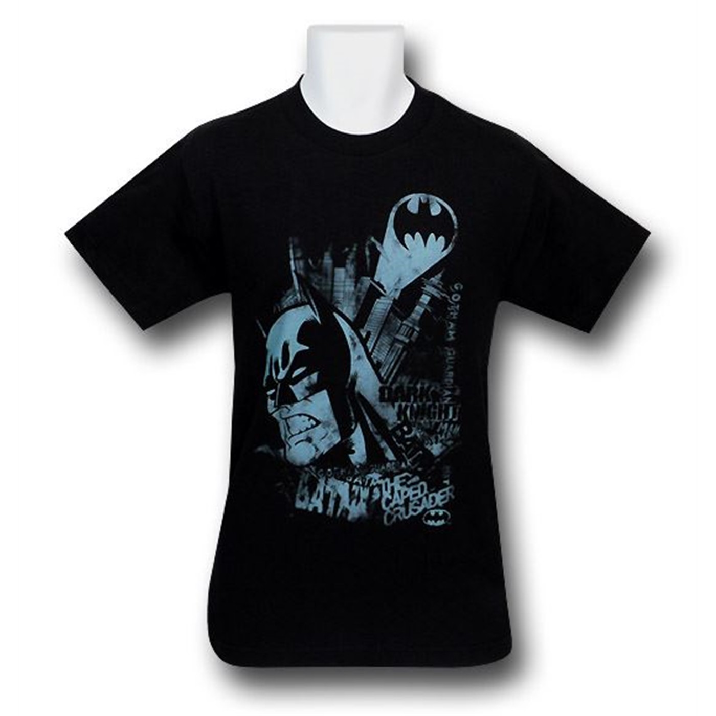 Batman The Caped Crusader T-Shirt, Black