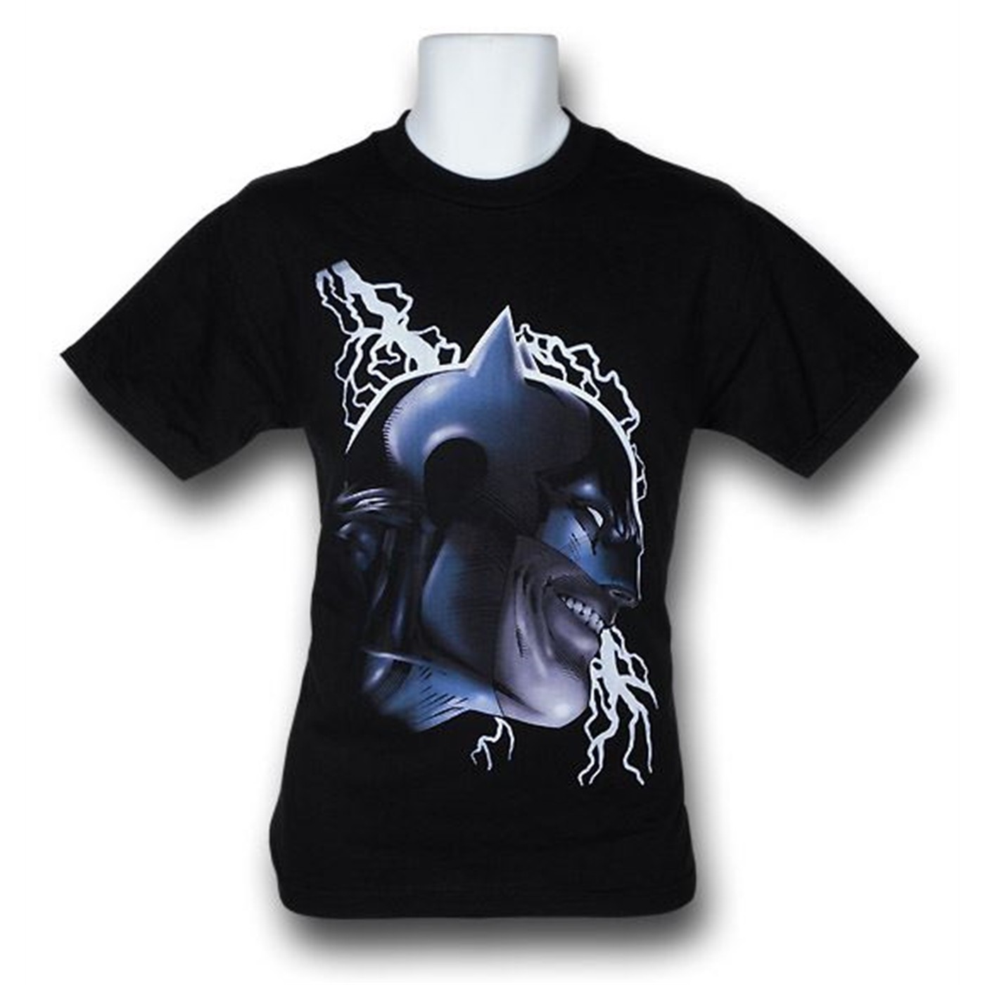 Batman Crazy Grin T-Shirt, Black