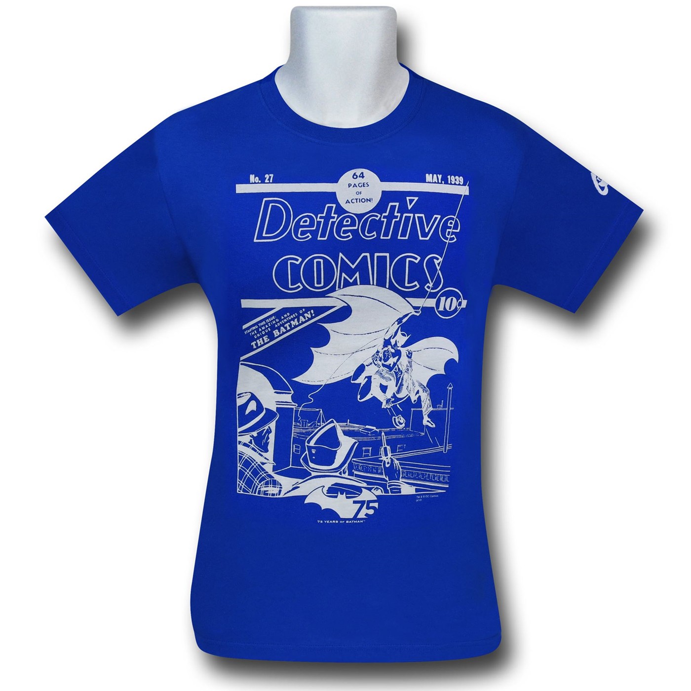 Batman Detective Comics #27 T-Shirt, Blue